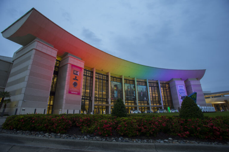 Façade Lighting at the Orlando Convention Center
